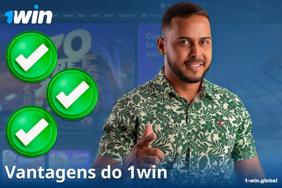 Vantagens do cassino 1Win BR