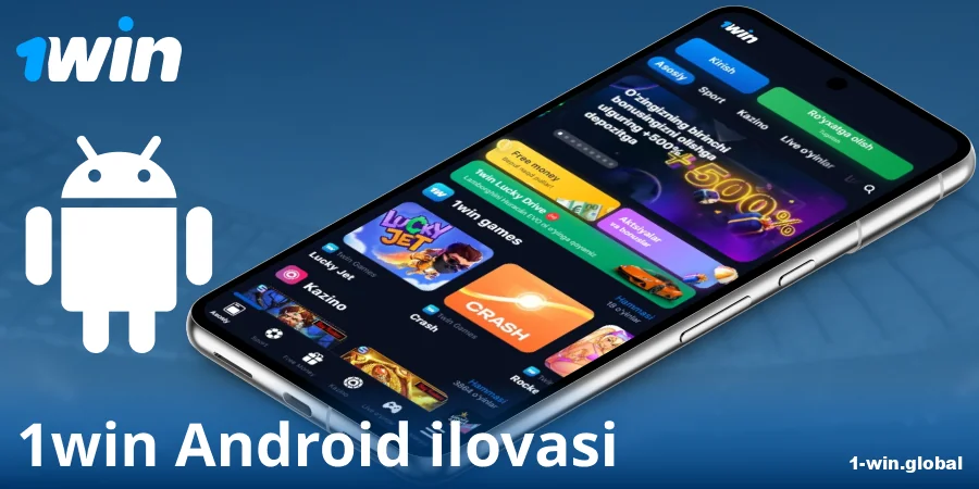 1Win UZ ilovasini Android uchun yuklab olish