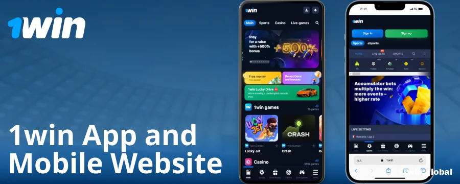 Mobile app for 1Win players