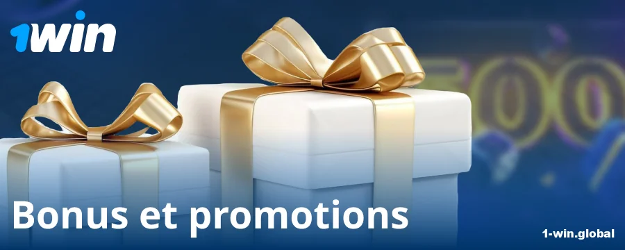 Bonus pour les joueurs français chez 1Win