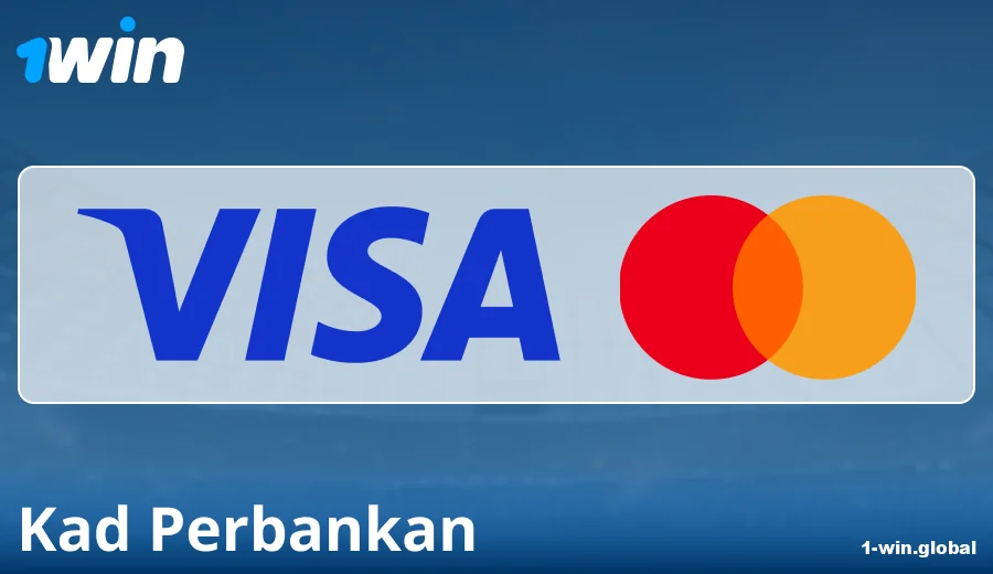 Ciri pembayaran melalui kad bank di 1Win
