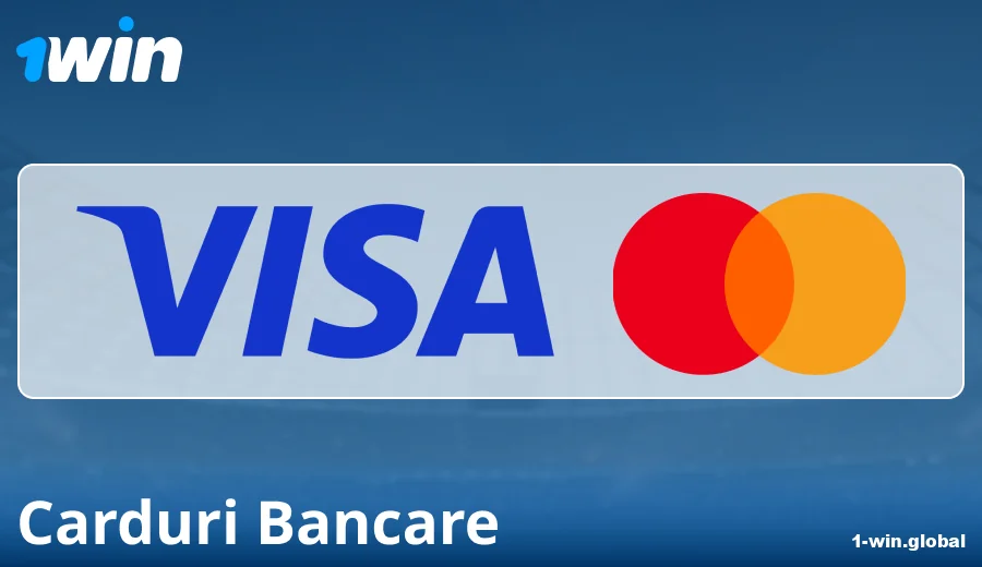 Caracteristici ale plăților cu carduri bancare la 1Win RO