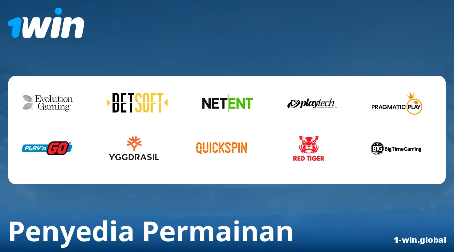 Pengembang Permainan Kasino di 1Win Indonesia