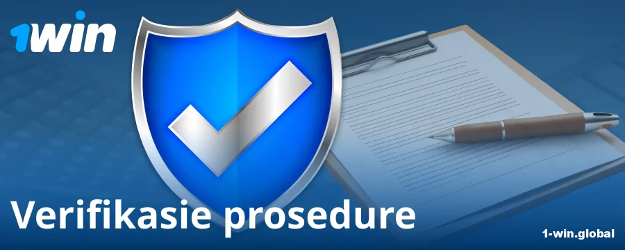 Profielverifikasie by die 1Win casino