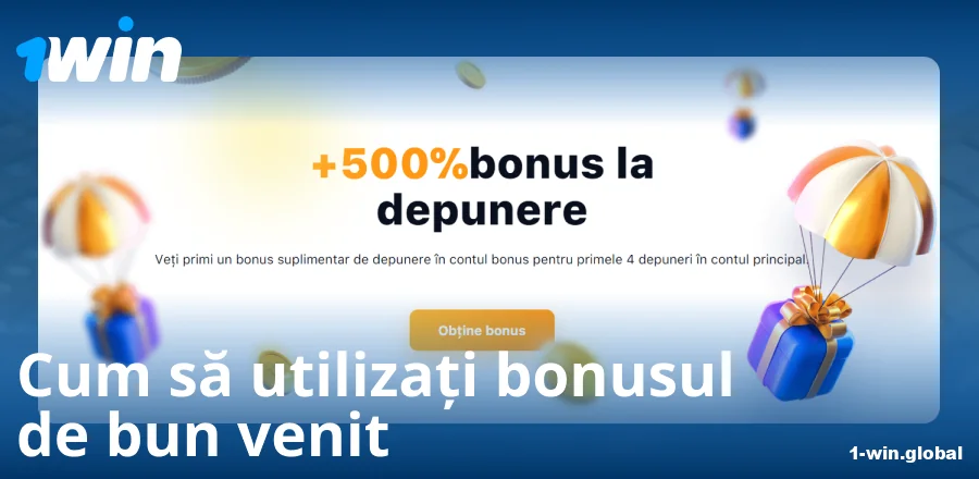 Ghid pentru bonusul de bun venit la 1Win RO