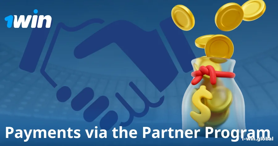Payment solutions in the 1win partner system